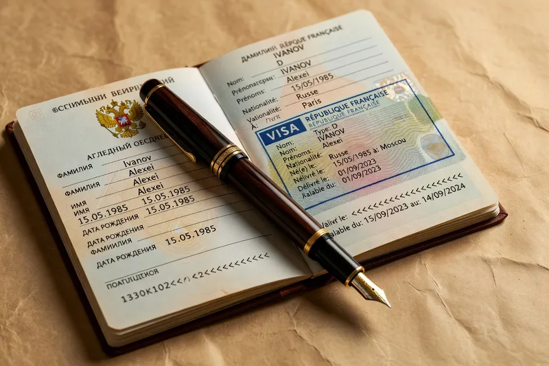 Documents apostillés pour un mariage franco-russe