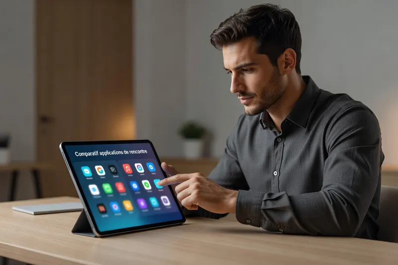 Comparatif d'applications de rencontre internationale sur tablette - sélection réfléchie