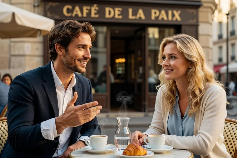 Femme ukrainienne souriante lors d'un premier rendez-vous