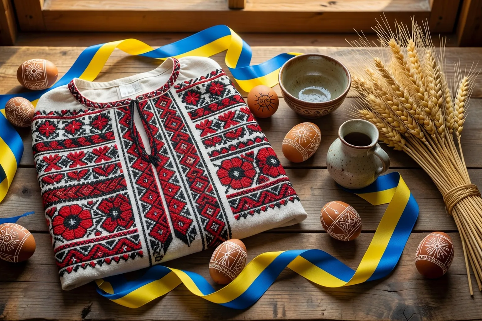 Culture ukrainienne - traditions, broderies et identite