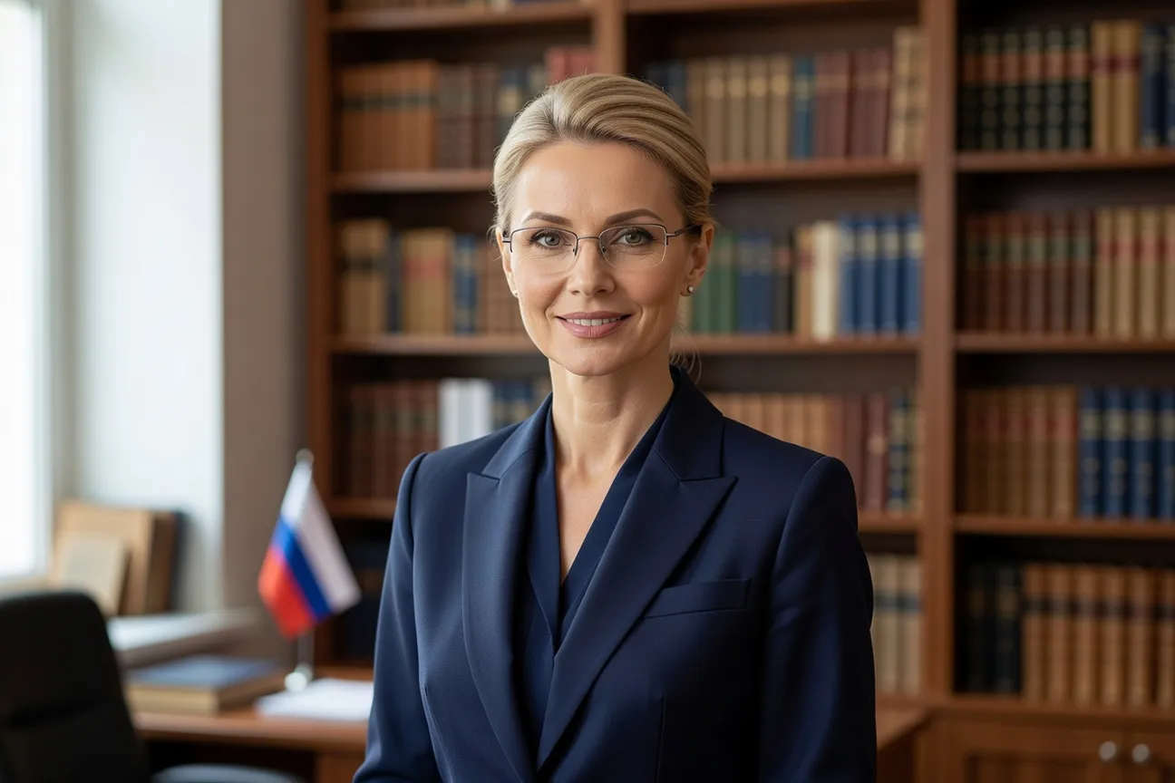 Portrait de Tatiana Sokolova, officière d'état civil au ZAGS de Saint-Pétersbourg