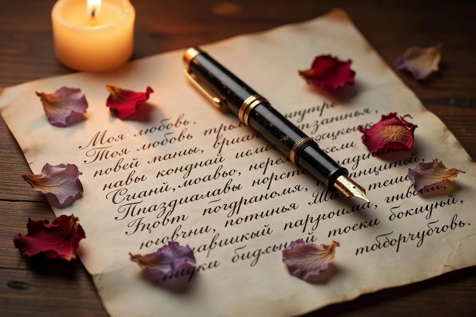 Mots d'amour en russe - vocabulaire romantique avec prononciation