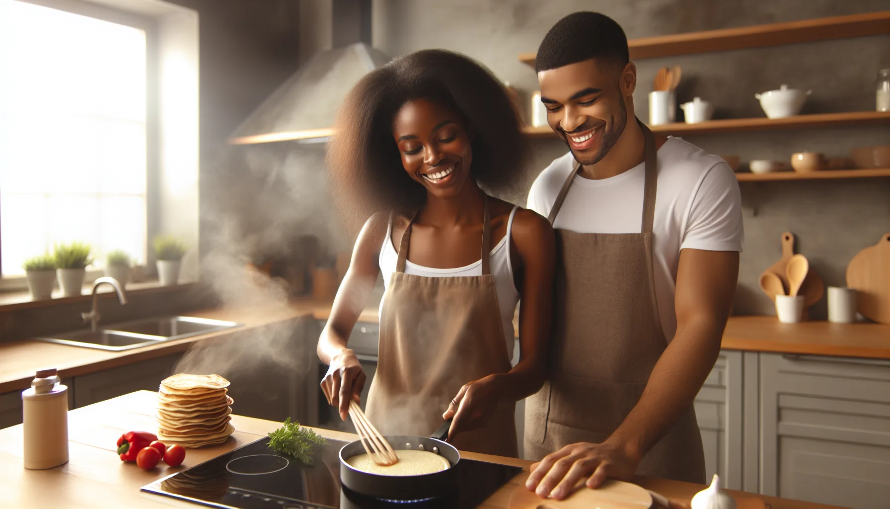 Femme russe elegante dans un cadre culturel traditionnel slave
