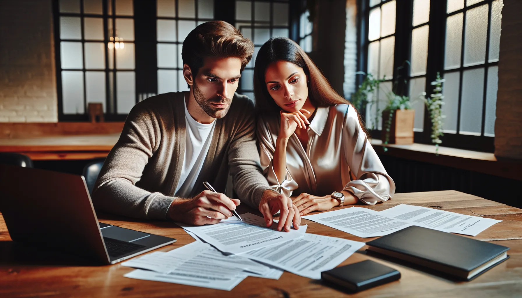 Couple celebrant leur mariage dans un cadre romantique et elegant