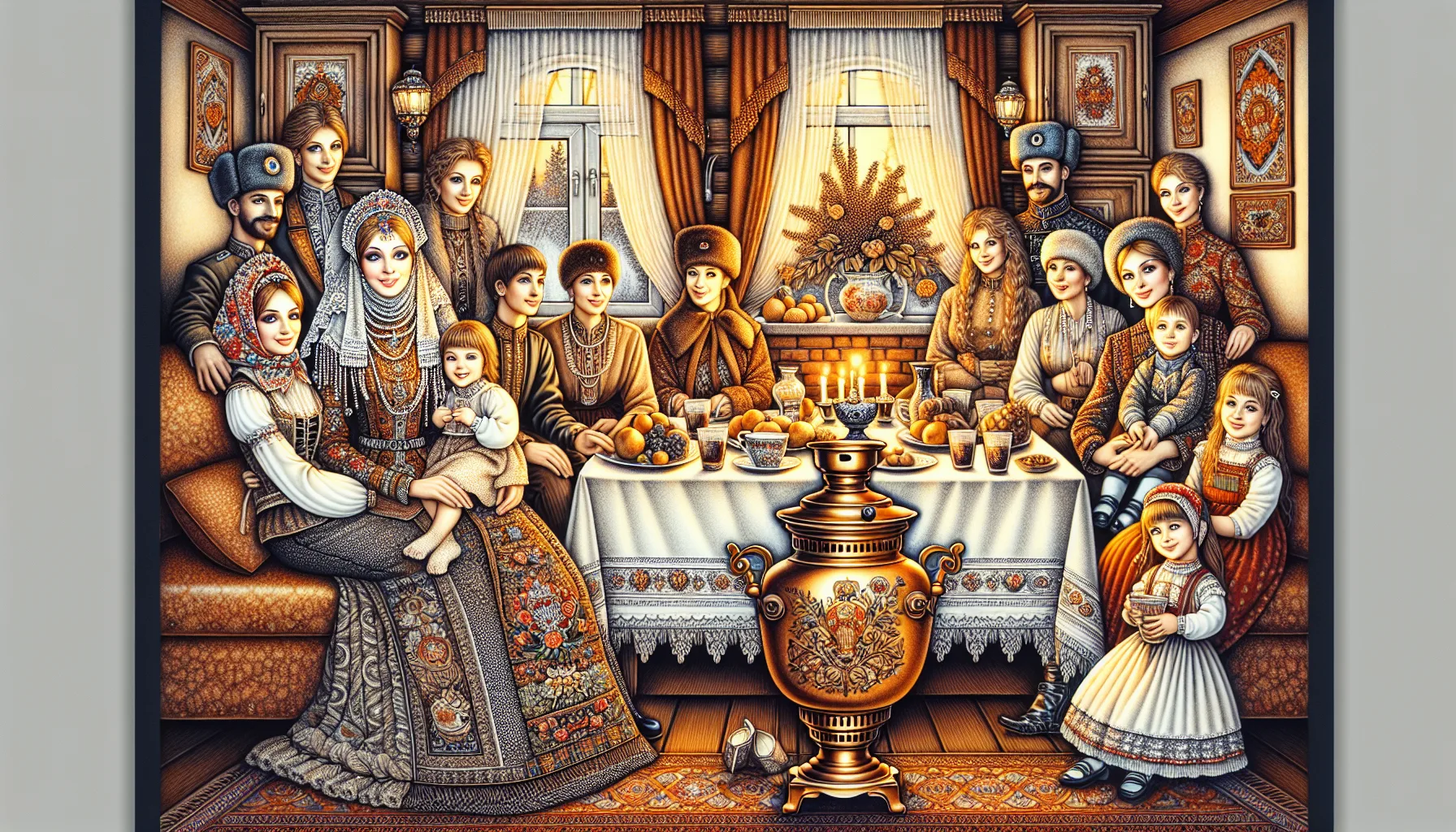 Rencontre romantique avec une femme russe dans une atmosphere chaleureuse