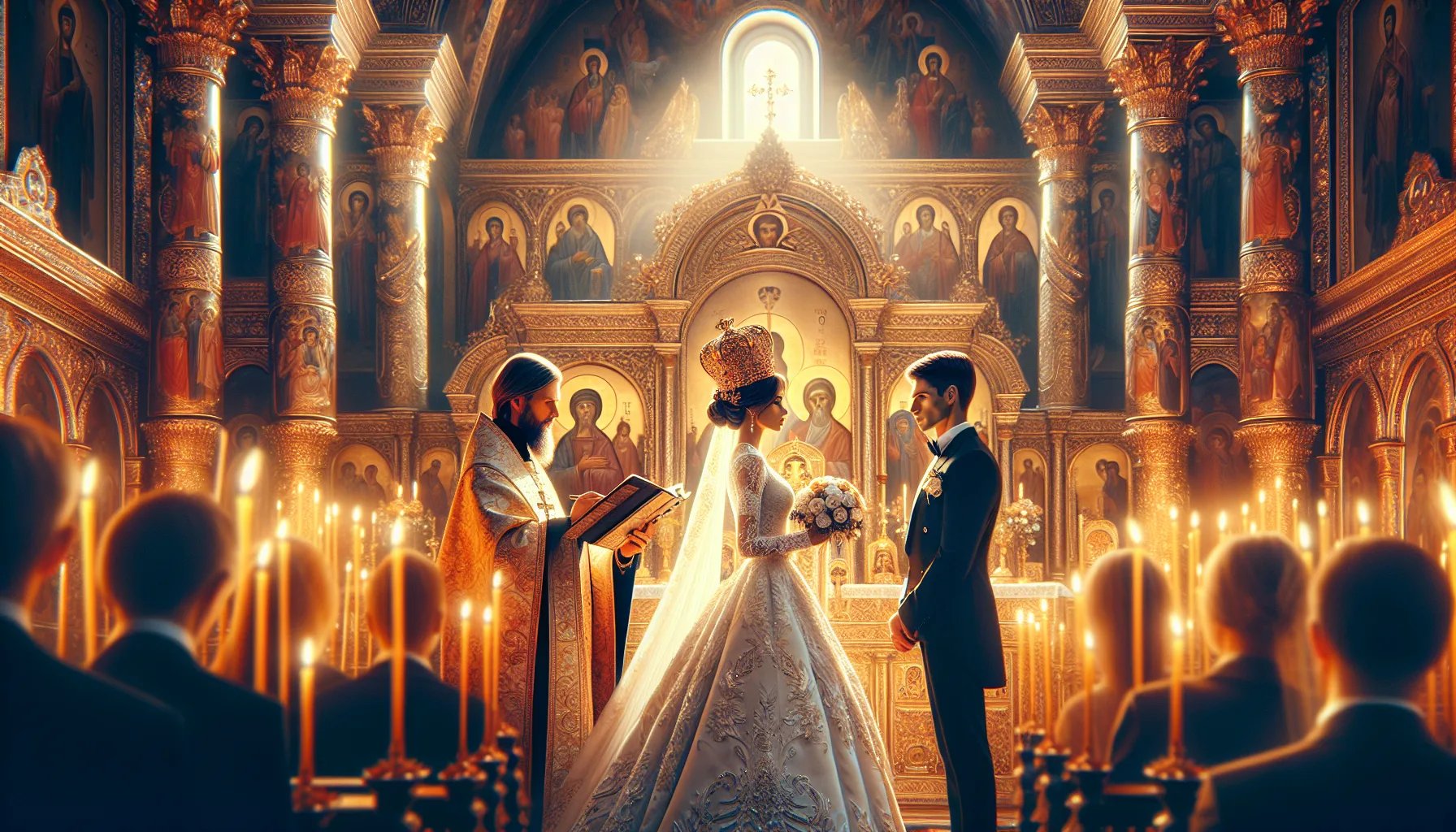 Preparation et decoration pour une ceremonie de mariage traditionnelle