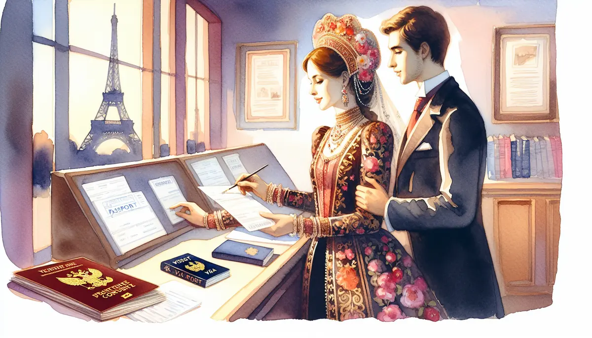 Visa fiancee russe pour la France